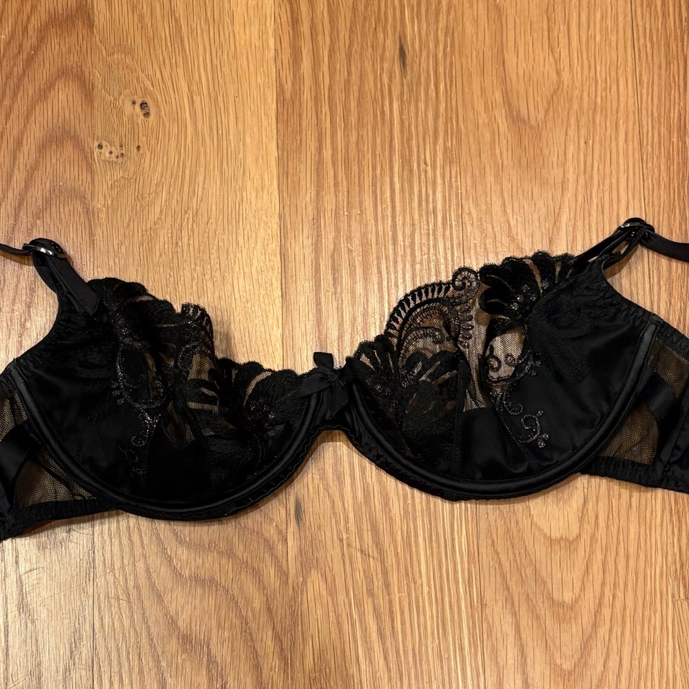 Agent Provocateur black bra 36D